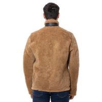 Мужская Куртка Teddy из Овчины , Рыжая Кудрявая Наружная Шерсть E20-SKY-BRN-GCW