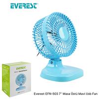 Everest EFN-503 7 Usb пластикалық үстелге арналған желдеткіш көк