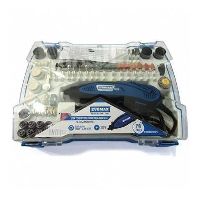 EVOMAX 135D Mini Taşlama ve Aksesuar Seti