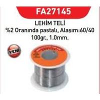 Fastbond 27145 Lehim Teli 1 mm 100 gr