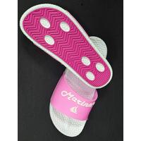 Faylon Taban Terlik Pembe Beyaz 45 Numara