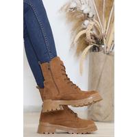 Zippered Boots Light Brown - 11978.264.