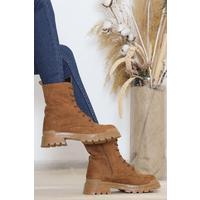 Zippered Boots Light Brown - 11978.264.
