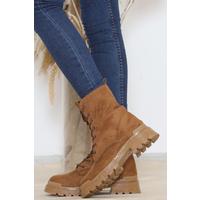 Zippered Boots Light Brown - 11978.264.