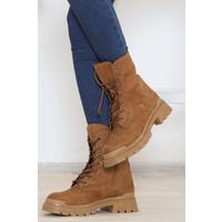 Zippered Boots Light Brown - 11978.264.