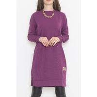 Ribbed Crest Tunic Purple - 12455.1778.