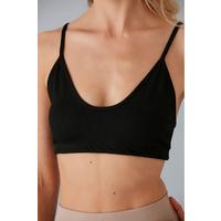 Ribbed Bustier Black - 9045.125.