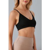 Ribbed Bustier Black - 9045.125.