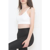 Ribbed Flotilla Bustier White - 9027.125.