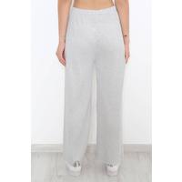 Fitilli Pantolon Açıkgri - 8337.1567.