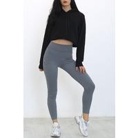Ribbed Leggings Smoked - 7759.1169.