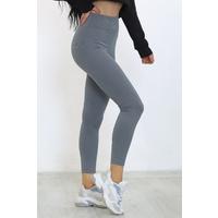 Ribbed Leggings Smoked - 7759.1169.