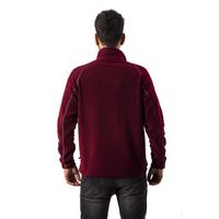 FreeCamp Man Full Zipper Fleece Polar-BORDO