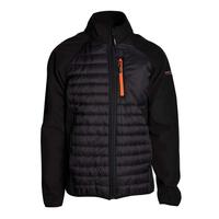 FreeCamp Man Hybrid Softshell Ceket-SİYAH