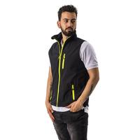 FreeCamp Vest Erkek Softshell Yelek-SİYAH