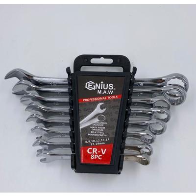 Genius 8 Parça Kombine Anahtar Takımı