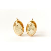Earrings Global Gold NMDM02SR 2.9 g gold, without inserts