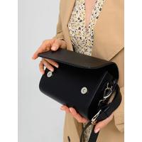 Pierre Cardin Women's bag made of genuine leather Small Keeper 1002 BLACK
