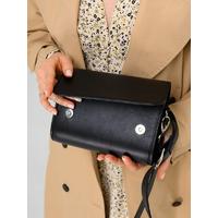 Pierre Cardin Women's bag made of genuine leather Small Keeper 1002 BLACK