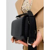 Pierre Cardin Women's bag made of genuine leather Small Keeper 1002 BLACK