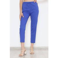 Havuç Paça Pantolon Saks - 20812.683.