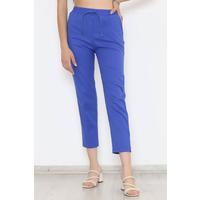 Havuç Paça Pantolon Saks - 20812.683.