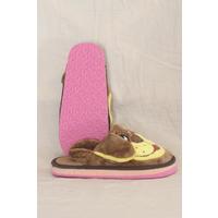 Children's Slippers with Animal Figures Brown - 12482.264.