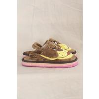 Children's Slippers with Animal Figures Brown - 12482.264.