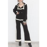 Cardigan Double Suit Blackbeige - 1538.1765.