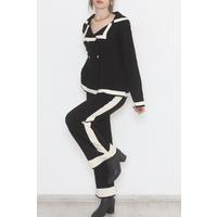 Cardigan Double Suit Blackbeige - 1538.1765.