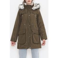 Fur Coat Khaki - 8114.1316.