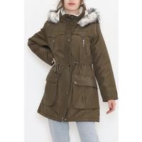 Fur Coat Khaki - 8114.1316.