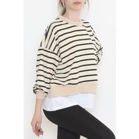 Екі жіп Garni Sweat Қара - 12314.1567.