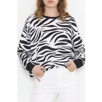İki İplik Desenli Sweat Zebra - 12094.1567.