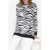 İki İplik Desenli Sweat Zebra - 12094.1567.
