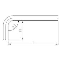 İzeltaş 4900 Allen Anahtar Altı Köşe 1,5 mm
