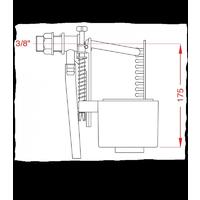 Japar 1/2 Şok Kapatmalı Flatör