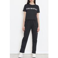 Jogger Eşofman Takımı Füme - 16601.5238.