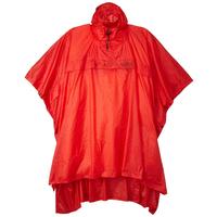 Jr Gear Poncho Unisex Panço Yağmurluk-KIRMIZI