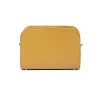 Women's bag made of genuine leather Cross Body CB1005. MUSTARD