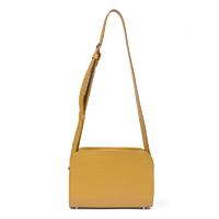 Women's bag made of genuine leather Cross Body CB1005. MUSTARD