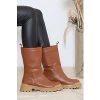 Thick Sole Boots Tan - 12002.264.