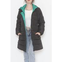 Hooded Coat Blackgreen - 5143.1555.