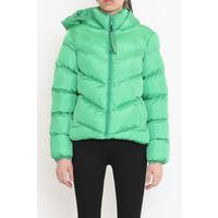 Пальто с капюшоном Açıkgreen — 22104.1555.