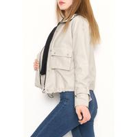 Капюшоны бар былғары куртка  Stone - 10837.1247.
