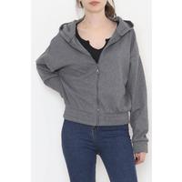 Hooded Zip Jacket Smoked - 12160.1755.