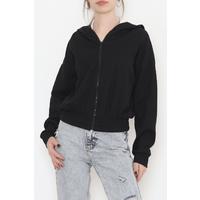 Hooded Zip Jacket Black - 12160.1755.