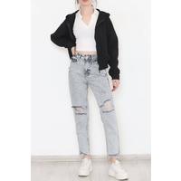 Hooded Zip Jacket Black - 12160.1755.