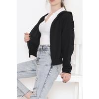 Hooded Zip Jacket Black - 12160.1755.