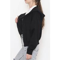 Hooded Zip Jacket Black - 12160.1755.